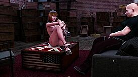 redhead, wanna ride me after ripping those clothes off?