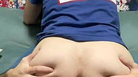 Hey, Watch Me Make My Gay Friend Cum With This Big Ass Right Now!