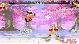 The tqh 0 mai team faces off against the chunli team in a thrilling anime showdown