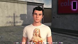 Yo, College Kings 2 ep 11 got this naughty redhead craving my big cock! 😈