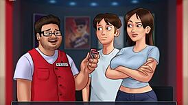 summertime saga 191 big tits scene