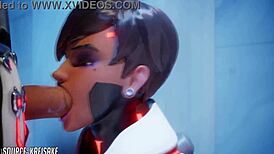 Check it, Overwatch’s wildest cum and squirt animations in one hot compilation! 🔥