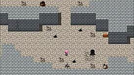 entering the witch's castle and meeting suspicious men