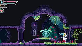 Flip Witch Pixel Hentai Game Monster Cock Titjob and Facial