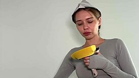 Foreman fucks painter on stepladder in torn jeans! Damn! 😈