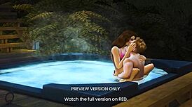 Peggy's affair heats up in this 3D hentai preview, naughty and sexy.