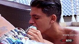 young guy paid me to fuck his ass in pov blowjob, oh man it was so hot