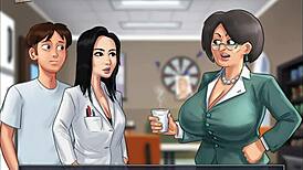 Summertime saga episode 129 with erotic anime cartoon hentai