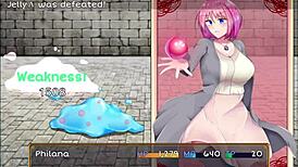 entering the witch's castle and meeting suspicious men