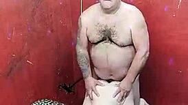 Muscular Bodybuilder's Belly Gets Pleasured By Gay Lover