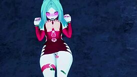 Rebecca Blowjob In Night City Cyberpunk Fantasy