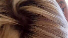 Blonde Chubby Doll Delivers Perfect Blowjob in Homemade POV