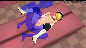 Hey, check out this hentai 3d sucking scene! 😘