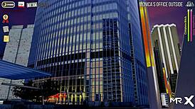 Secretaries in the game tease by showing their butts