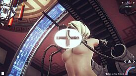 Anime 2B Nier Automata Cetus Fantasi Seks Liar