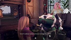 이 애니 헨타이 씬 6에서 강렬한 정액 느껴