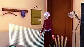 Rias Gremory Akeno Seduce in Hentai Madness