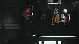 Forbidden emotions in a star wars parody