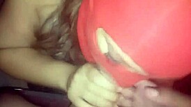 Masked Latina Milf Prostitute Orgasms From Big Cock Sex With Comadre, Tits And Ass Exposed!