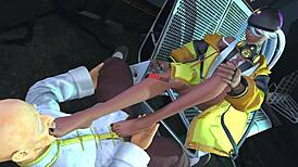 i cant beleive how hot these 3d kof chicas are in animacion, like woww, so real, u gotta see this!!