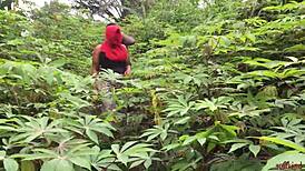 Yo, Softkind’s banging stepmom from behind in the bush!