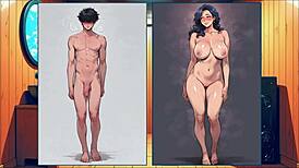 Archalchemy taboo hentai game episode 2 step mom in sauna