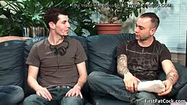 Aiden blue gets his very first big gay video