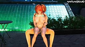 In this anime hentai, Nami gets completely destroyed by intense scenes.