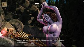 Hentai avanture iz Beskrajne praznine 38 anime igra