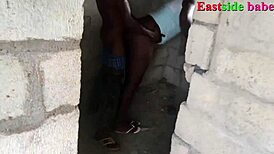 Husband Catches Wife Bent Over in Intense 3 Some Fuck