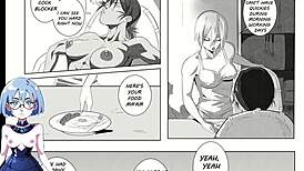 just a wild girls' night out with crazy anime futanari vibes.