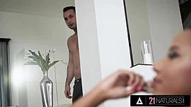 Romy indy enjoys that big cock deep