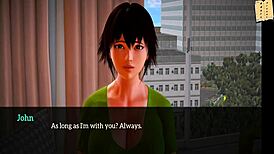 אני חוקר את המשפחה החדשה שלי באנימה הentai ארוטי.