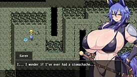 Horny Adventurer Karen Cursed with Endless Lust - Part 1