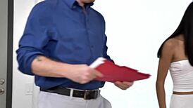 my tight pussy and my professor’s cock make the perfect combo for an easy a in doggystyle action.