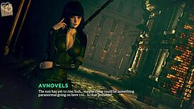 exploring the world of eternum 40 in anime style