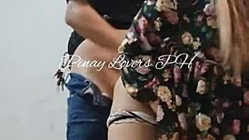 Teen couple bangs in public mall fire exit, nearly busted