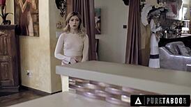 Pure Taboo Babysitter Jane Wilde Caught in Deepthroat Doggy Action