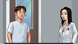 Teacher With Big Ass And Tits In Summertime Saga