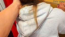 um, screwed married chick in restaurant bathroom real quick