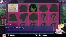 dickcare erotic anime parody with cock action