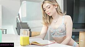 demi kicks off her day licking cream off a thick cock. she’s all into that anime vibe!