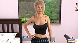 Ep7, busted Belle using her dildo friend to get off! 😳