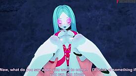 Rebecca Blowjob In Night City Cyberpunk Fantasy