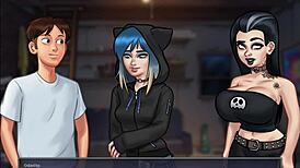 Teacher With Big Ass And Tits In Summertime Saga