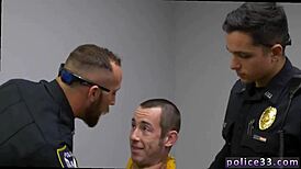 hd police gay porn gallery explodes with first-time duo action!