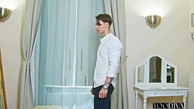 Hot Sexy Blonde Angelika Grays Craves Sucking and Riding Student