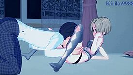 Koume shirasaka and hinako kita in a cute 3d cartoon outfit with creampie from the idolmaster cinderella girls hentai.