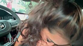 we went hiking but i gagged hard on his massive thick cock instead