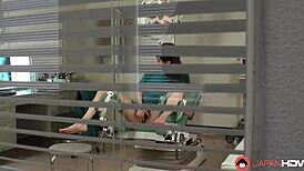 hey doc, hear me moan while rubbing my wet pussy, rei mizuna uncensored.